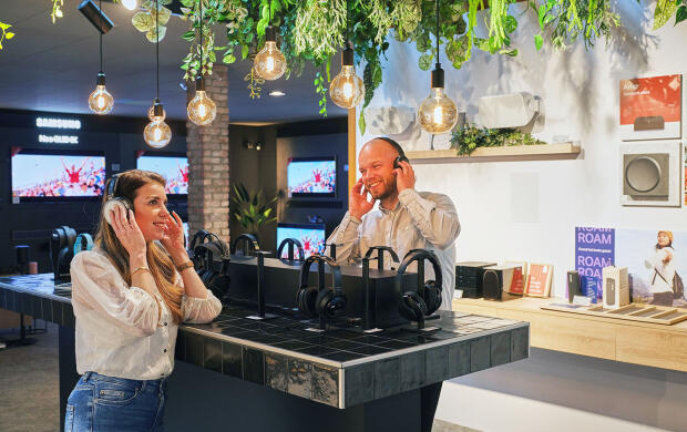 Zelf koptelefoons luisteren