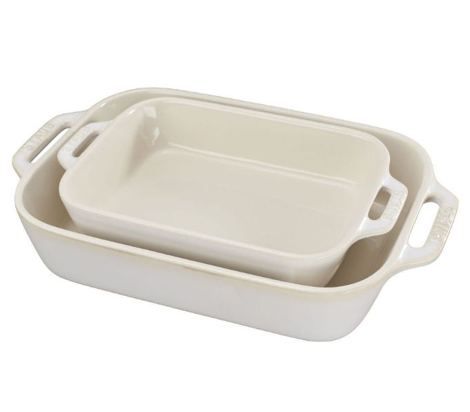 Zwilling ovenschaal ivoor set van 2