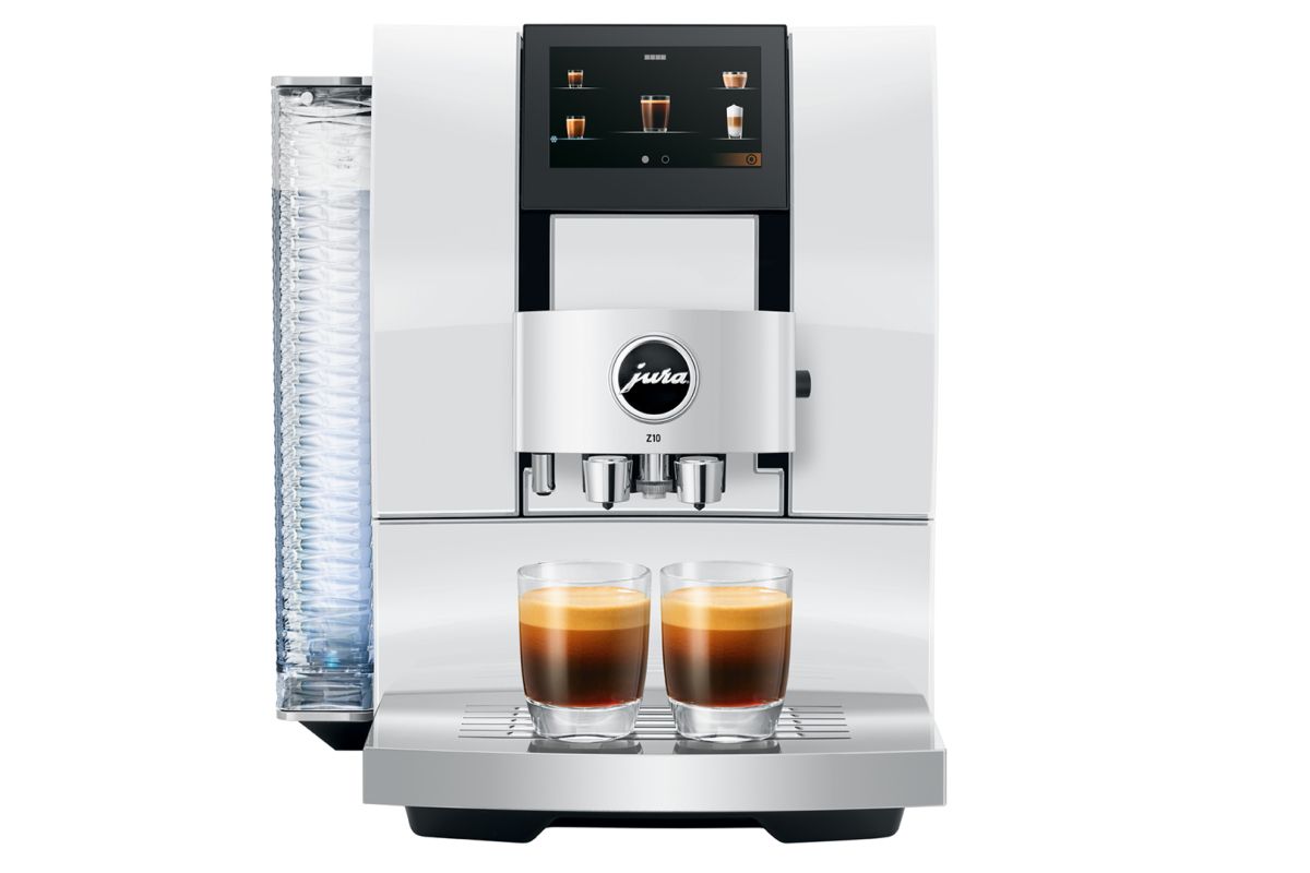 JURA volautomatische koffiemachine bonen Z10 Diamond White (EA)