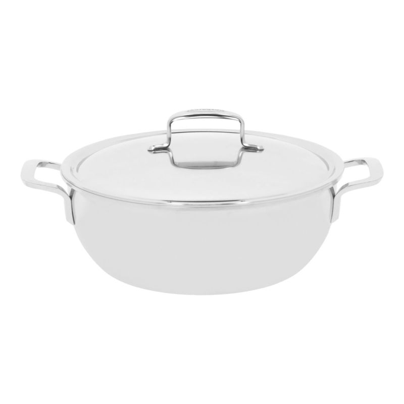 Demeyere Intense 5 Conische sudderpot 28 cm met dubbelwandig deksel