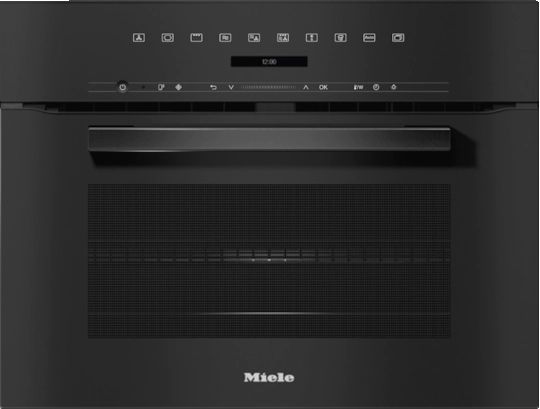 Miele combimagnetron inbouw H 7240 BM Zwart