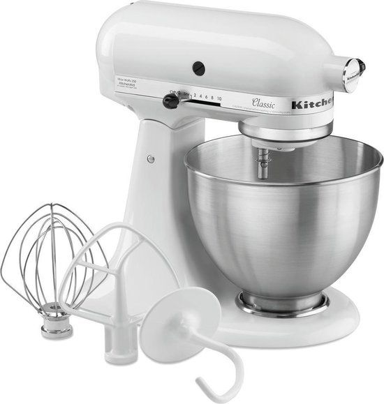 KitchenAid keukenmachine 5K45SSEWH