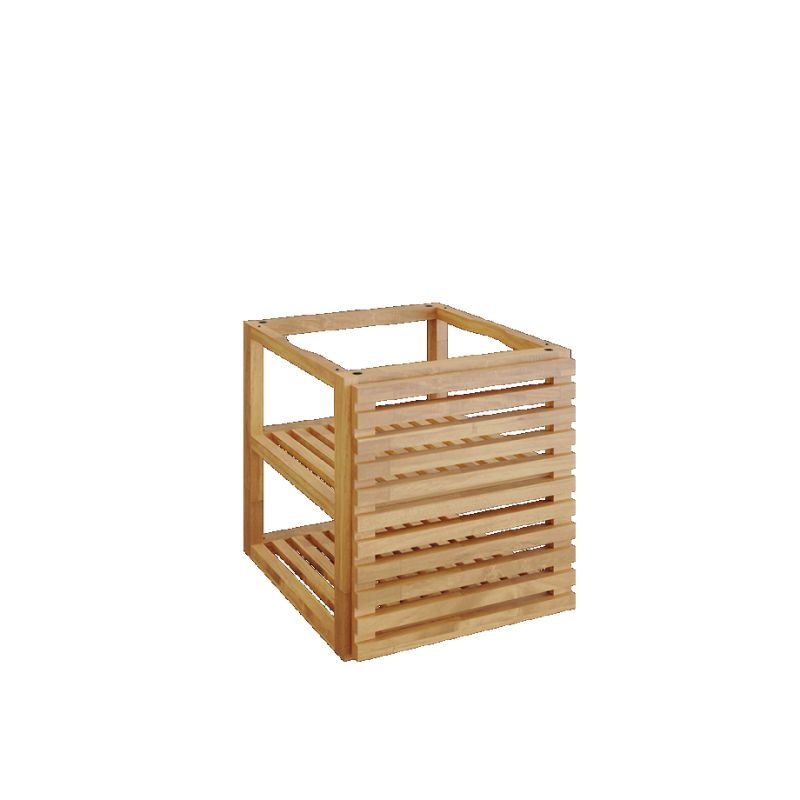 Ofyr Storage Insert PRO met 1 deur Teak Hout Small