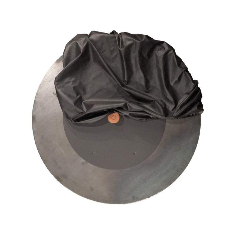 Ofyr Doofdeksel Zwart en Afdekhoes Zwart Set 85 (Ø 85 cm)