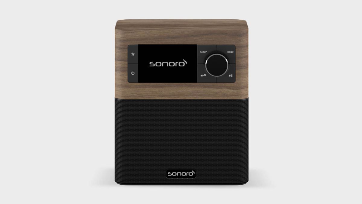 Sonoro radio Stream X Walnut/Black