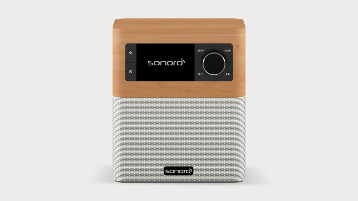 Sonoro radio Stream X Maple/White
