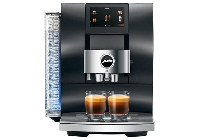 JURA volautomatische koffiemachine bonen Z10 Aluminium Dark Inox (EA)