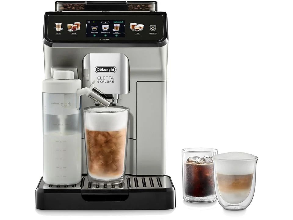De´Longhi volautomatische koffiemachine bonen ECAM450.65.S Eletta Explore