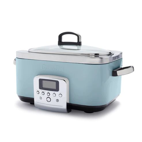 GreenPan slowcooker 6L blauw