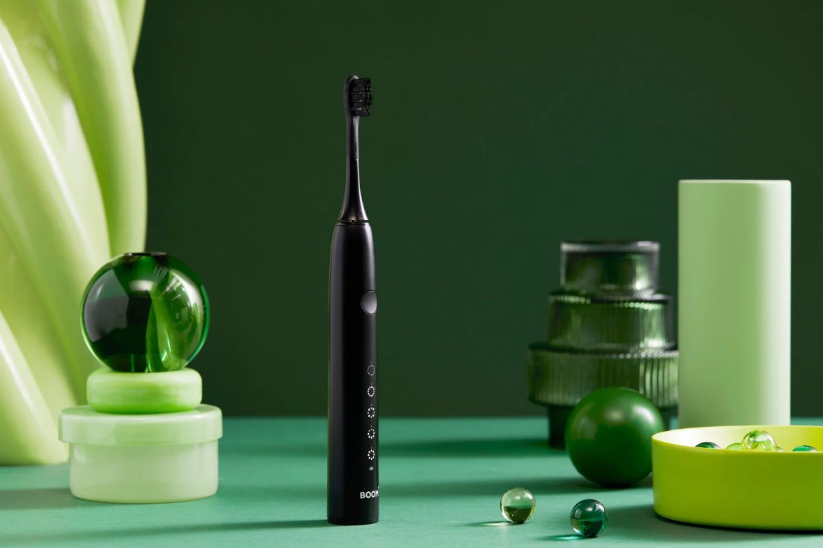 Boombrush elektrische tandenborstel The Brush Black