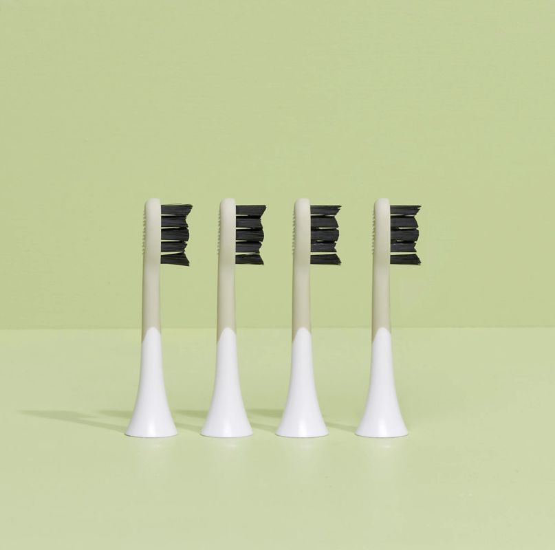 Boombrush elektrische tandenborstel Fourpack Brushheads white regular