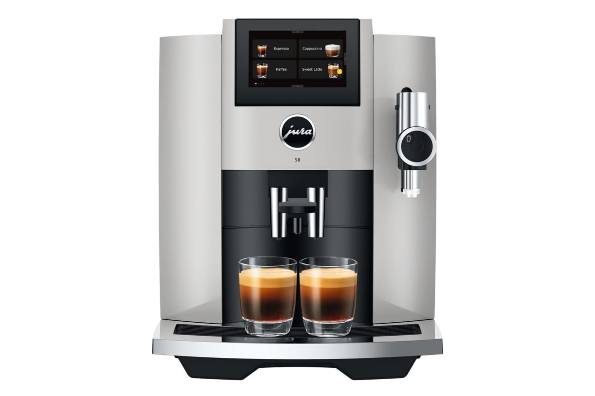JURA volautomatische koffiemachine bonen S8 Platina (EB)