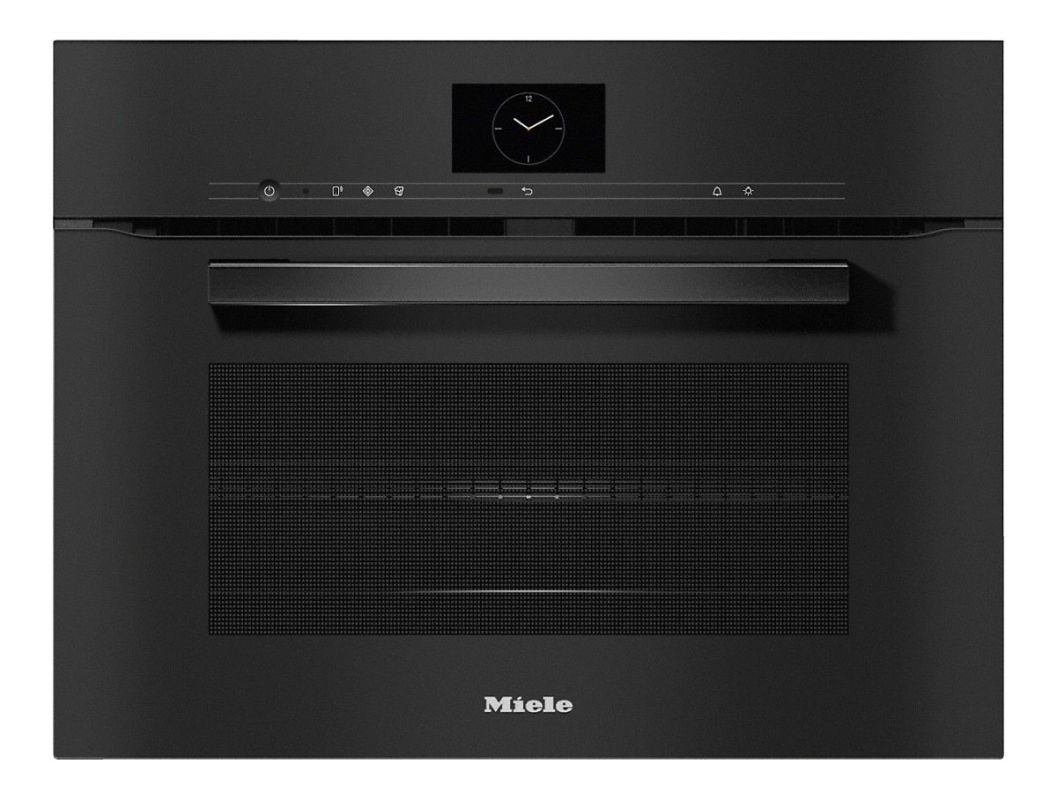 Miele combimagnetron inbouw H 7640 BM Obsidiaanzwart