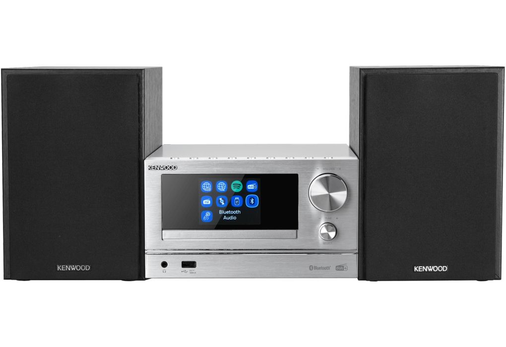 Kenwood stereo set M-7000S zilver