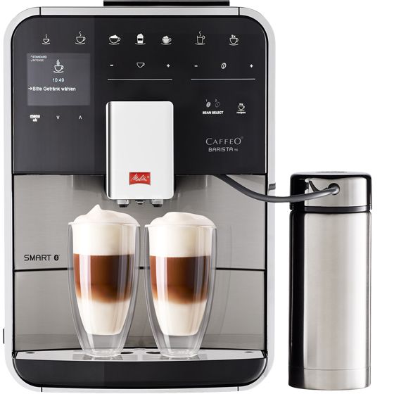 Melitta volautomatische koffiemachine bonen Barista TS smart SST SST F860-100