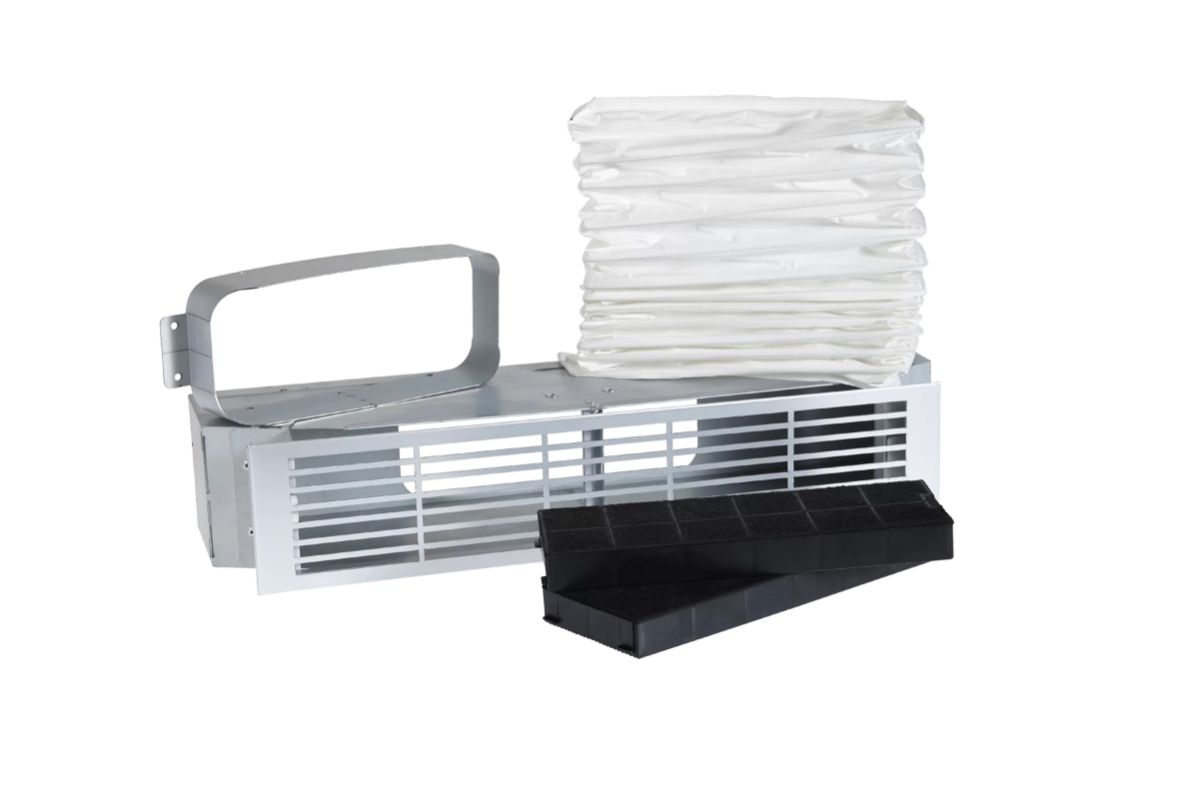 Pelgrim PRS2 Recirculatie start set t.b.v. IKR2083RVS (Hood-in-Hob) - Recirculatie kit