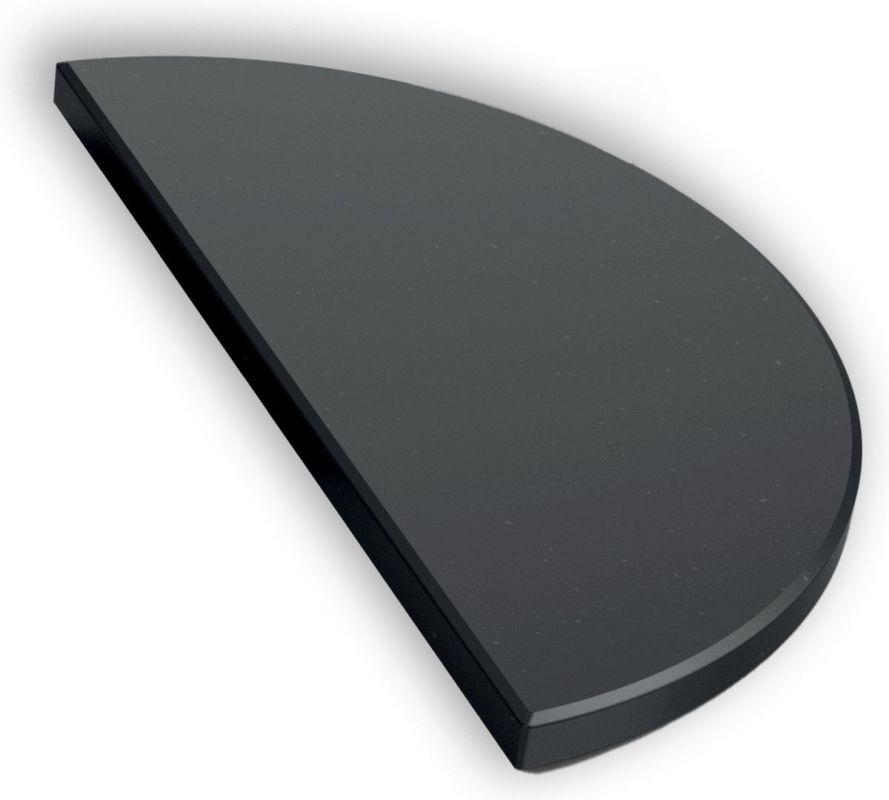 The Bastard Half moon stone black large - halve maan