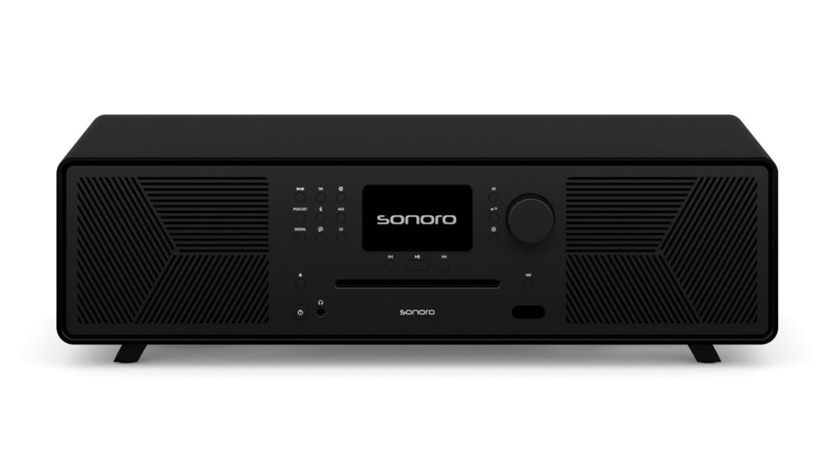 Sonoro radio Meisterstück II mat zwart