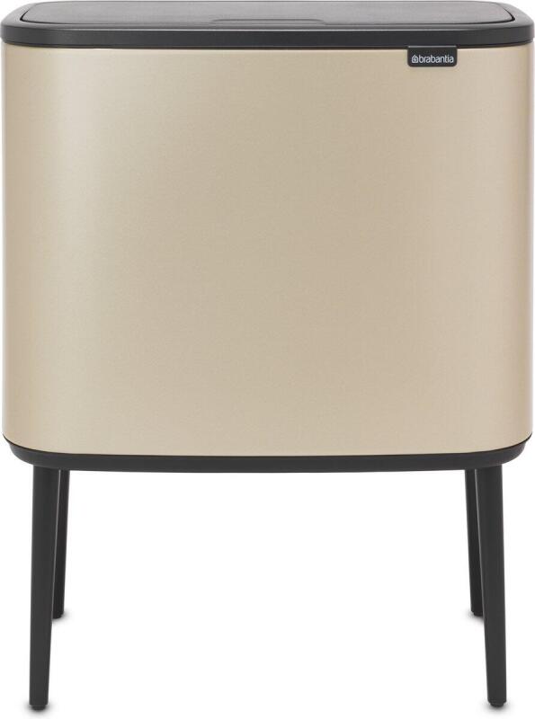 BRABANTIA touch prullenbak bo touch bin 36L champagne