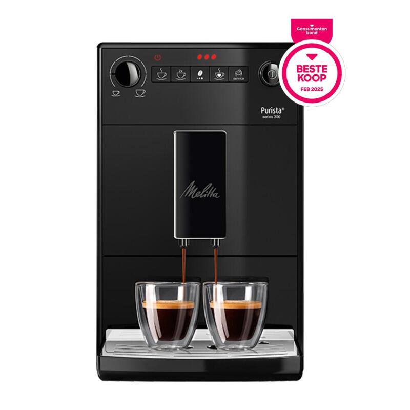 Melitta volautomatische koffiemachine bonen Purista Pure