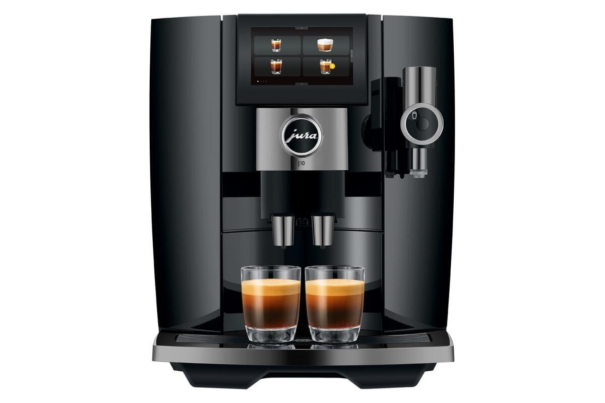 JURA volautomatische koffiemachine bonen J10 Piano Black (EA)