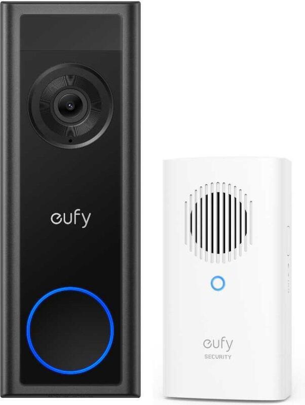 EUFY Video Doorbell C30 with SD Card + Chime