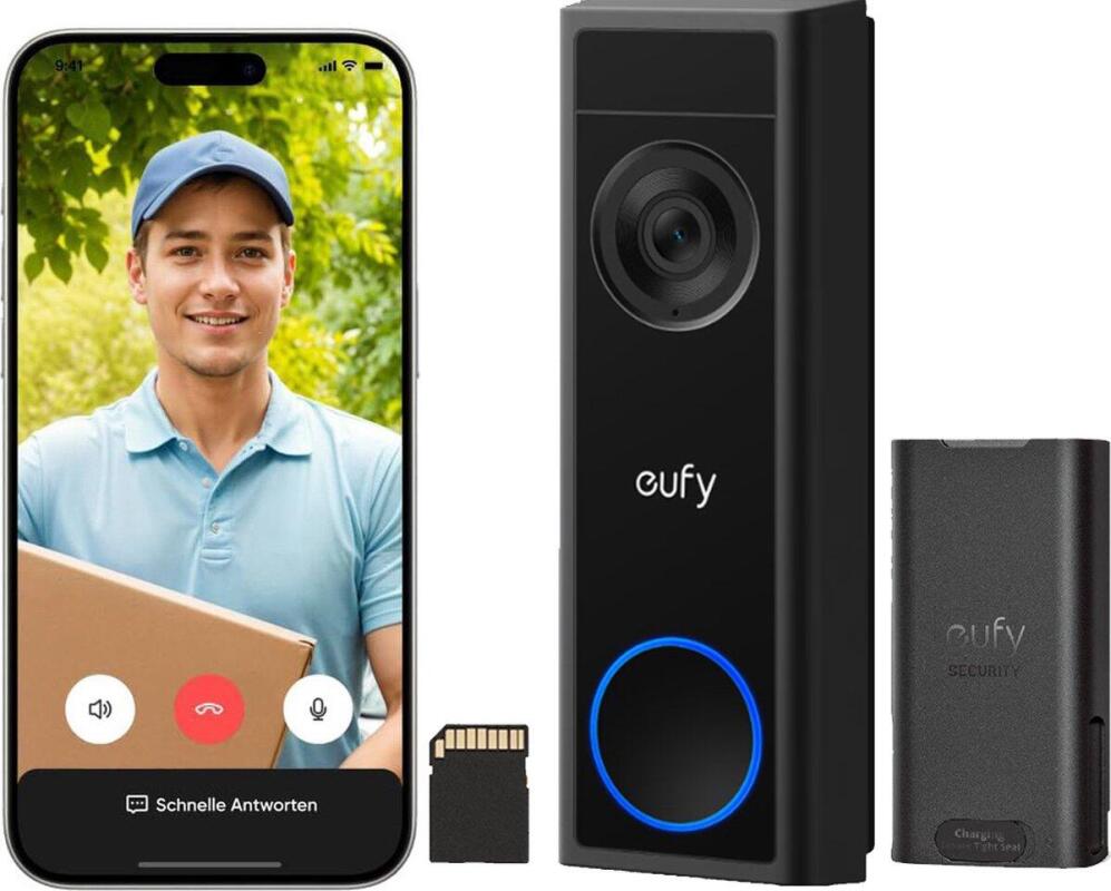 EUFY Video Doorbell C31 + SD Card