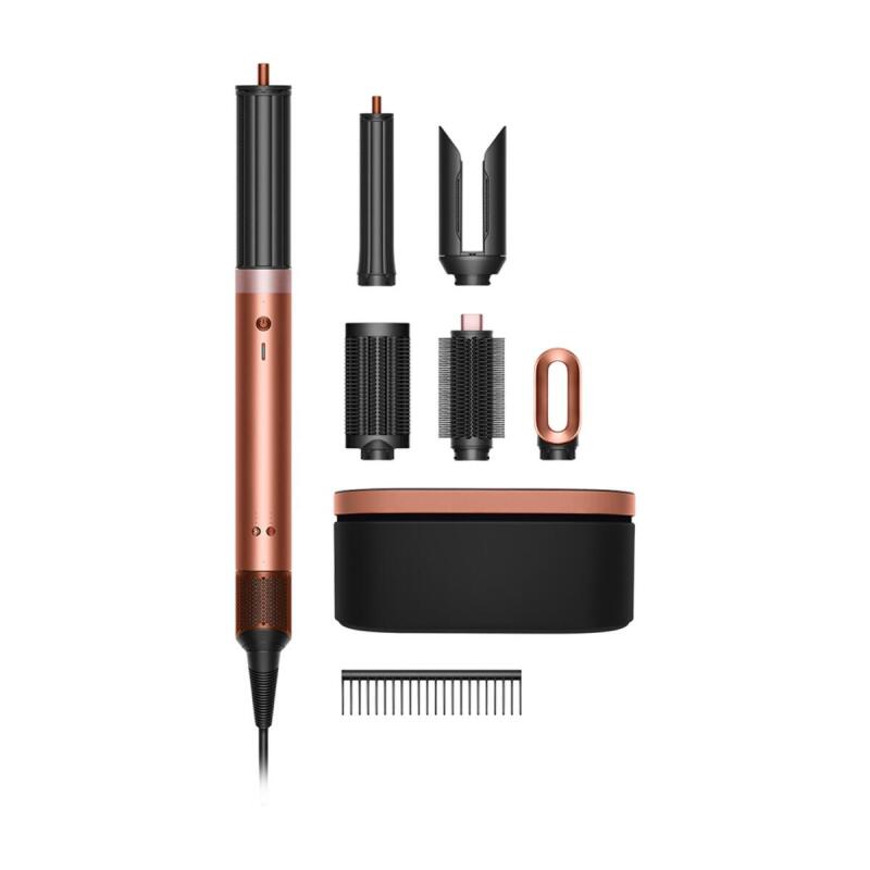 Dyson haar styler Airwrap Co-anda 2x Straight + Wavy amber
