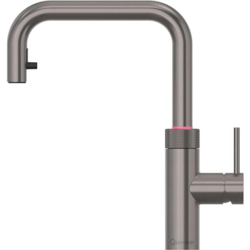 Quooker Flex Square Gunmetal kokend water kraan